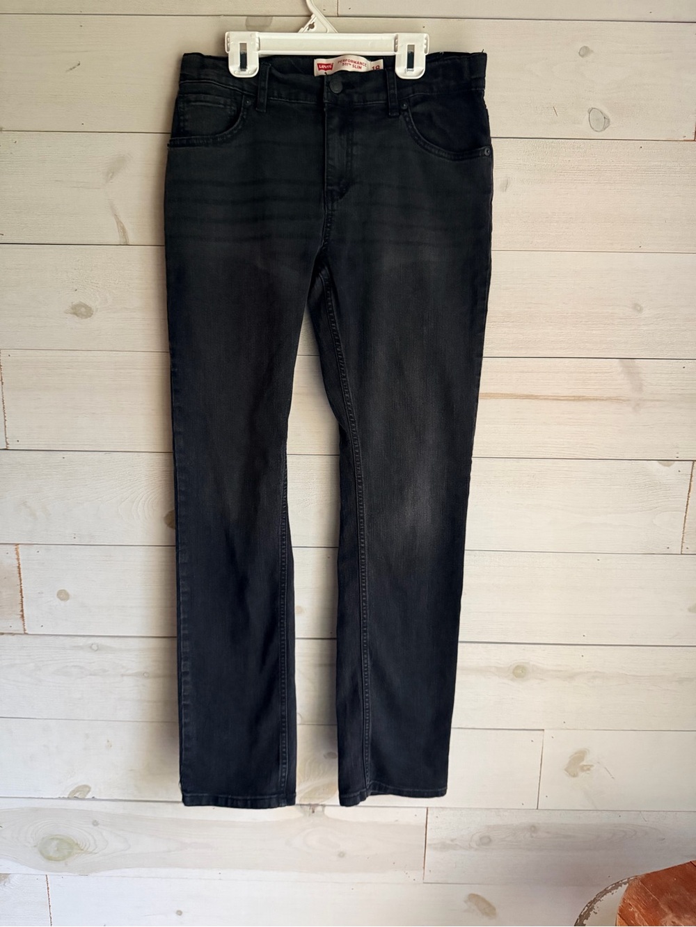 Levi's Performance 511 Slim Black Jeans Size 18 Like New